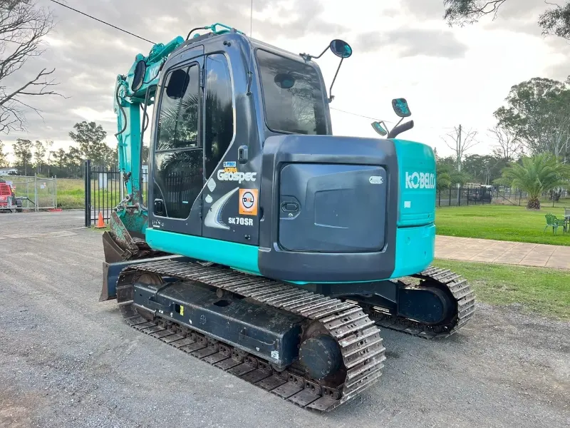 Escavadoras usadas usadas com certificação Kobelco SK70