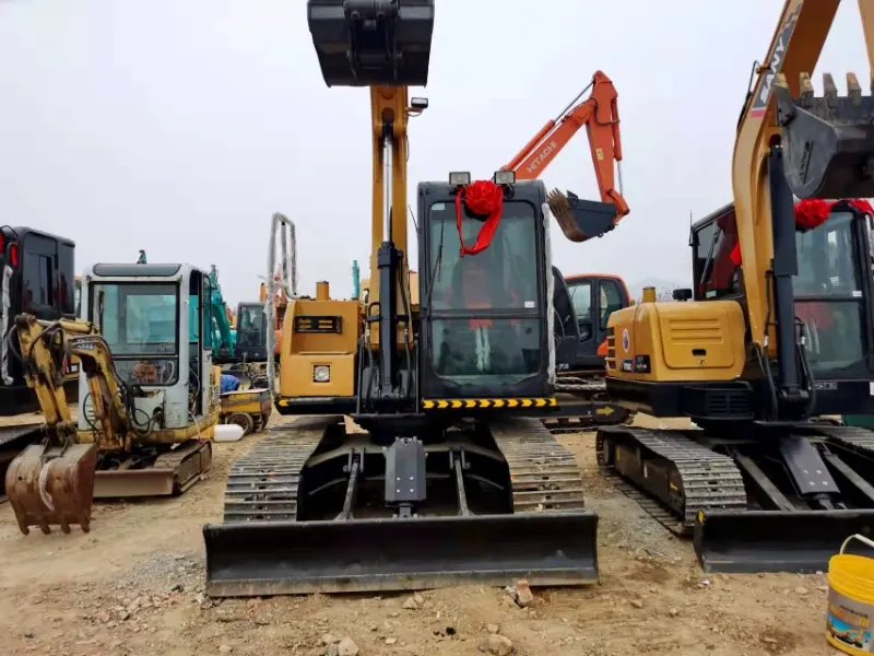 Sany 95c Excavator آلات حفارة مستعملة بلطف