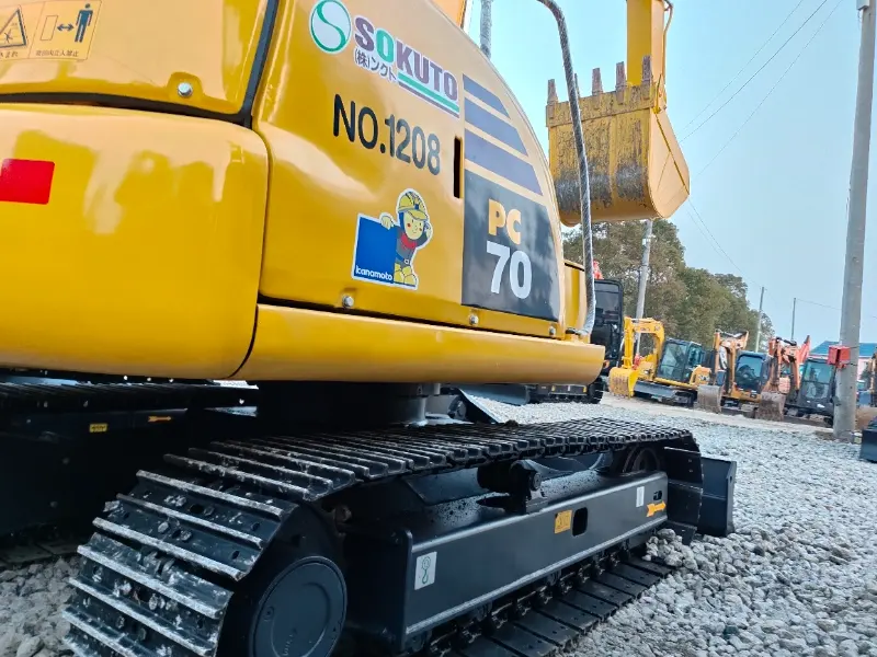 İkinci el Komatsu PC70 Paletli ekskavatörler Right track